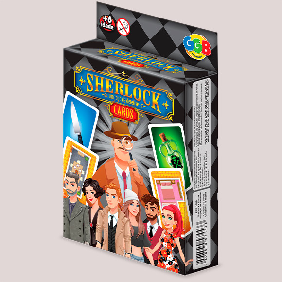 Sherlock: Um Jogo de Detetive - Versão Cards em Oferta na Shopee