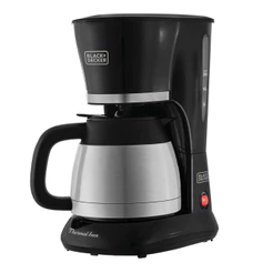 Cafeteira Inox Elétrica 25 Xícaras Black&decker 127v Filtro Cor Preto