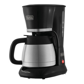 Cafeteira Inox Elétrica 25 Xícaras Black&decker 127v Filtro Cor Preto