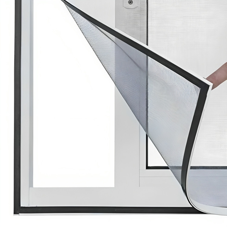 Tela Para Janela Mosquiteiro  Magnético Tela 150 x 180 cm Adaptavel Todas As Janela