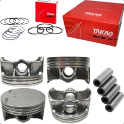 Jogo Pistao c/ Aneis Doblo Idea Palio Linea Strada Weekend Punto 1.8 16v Etorq 2010 A 2014 C Rebaixo