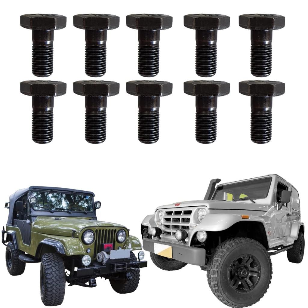 Parafuso Da Coroa Jeep / Rural / F 75 Ford Willys Troller Todos Dana 44