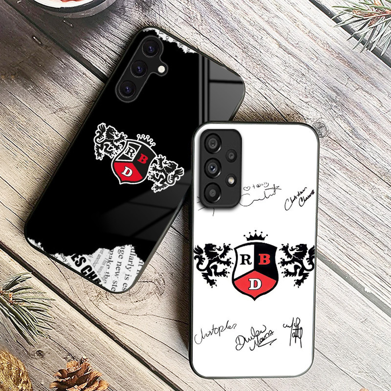 Rebel RBD Vidro Caso De Telefone Para Samsung Galaxy A14 A16 A30 A22 A32 A33 A34 A40 A42 A55 4G A52 A53 A54 A70 A71 A72 