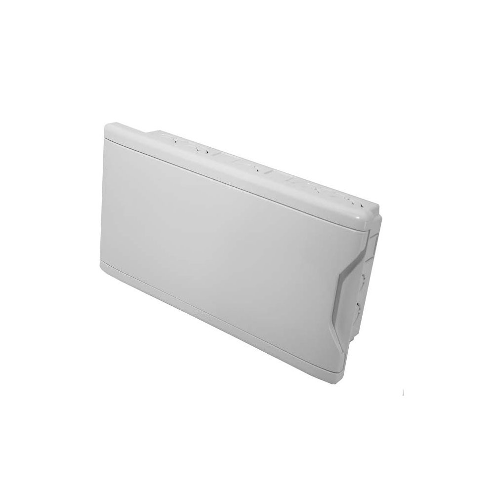 Quadro Distribuição Disjuntores Embutir 11/16 Sem Barramento Branco Krona 11/16