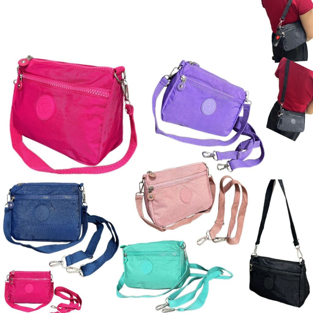 Mini Bolsa Feminina Transversal 2 Divisores com Alça Regulavel em Oferta na Shopee