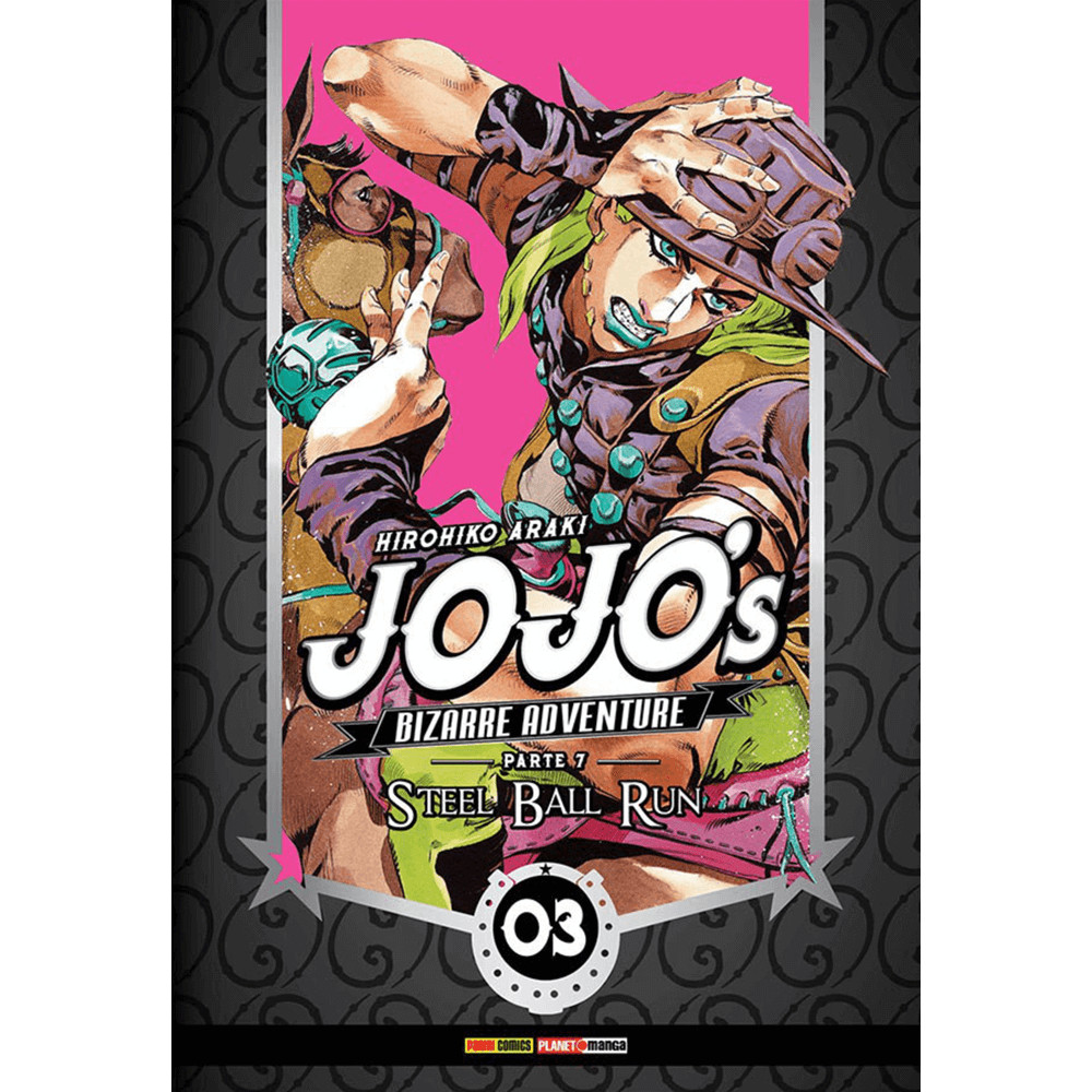 Mangá - Jojo's Bizarre Adventure - Parte 7 - Steel Ball Run 03 - Novo/Lacrado em Oferta na Shopee