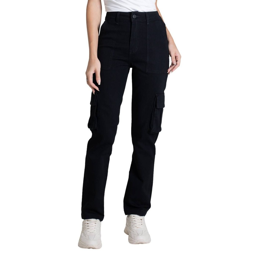 Calça Sarja Sawary Reta - 278119 - Women Clothes