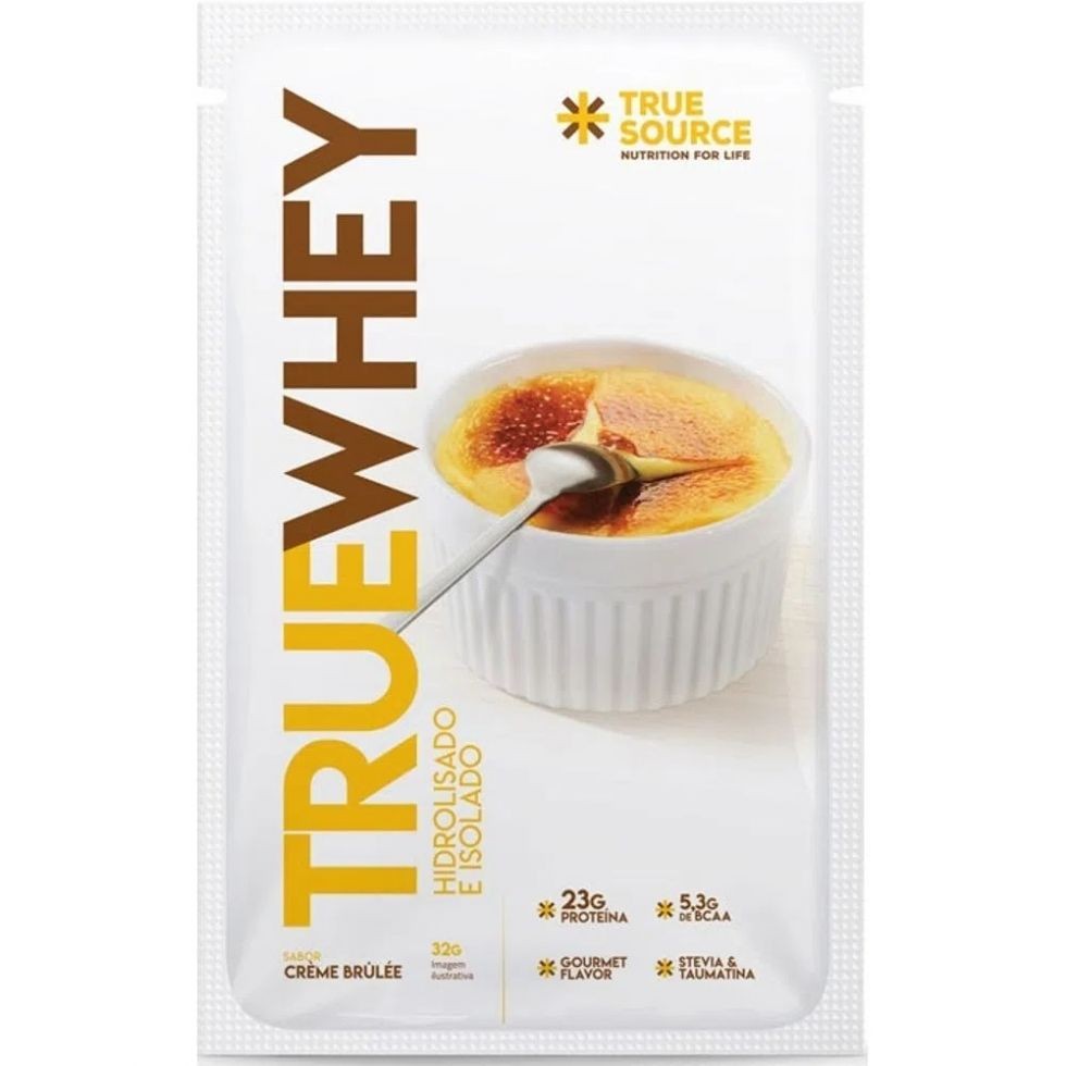 True Whey (32g) - Hidrolisado e Isolado - Sabor: Vanilla Creme Brulle - True Source
