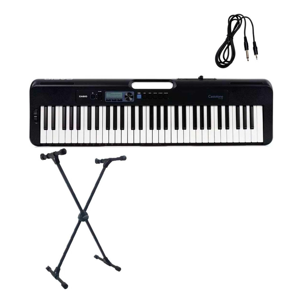 Teclado Casio Casiotone Ct-s300 61 Teclas Preto +suporte