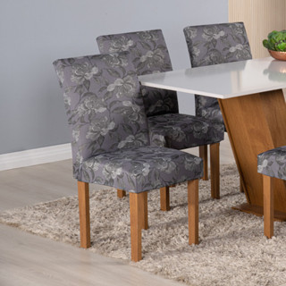 kit com 6 capas de cadeiras malha gel várias cores mais vendido em Oferta na Shopee