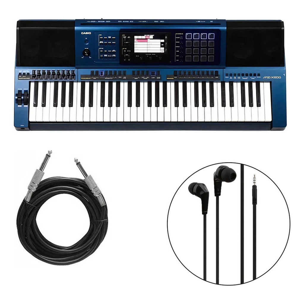 Teclado Arranjador Casio Mz-x500 Com 61 Teclas Sensitivas