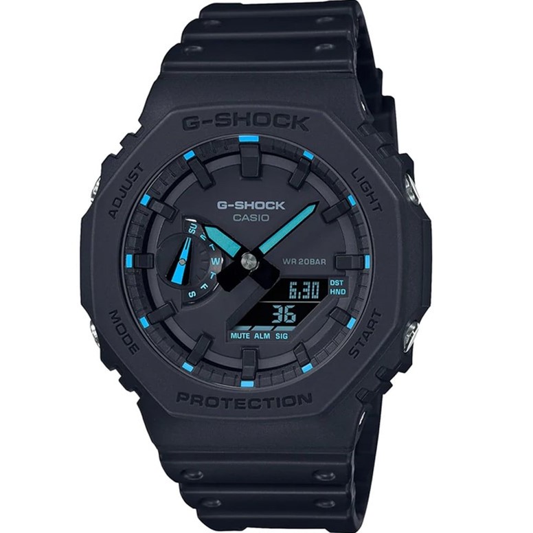 RELÓGIO CASIO G-SHOCK MASCULINO CARBON GA-2100-1A2DR