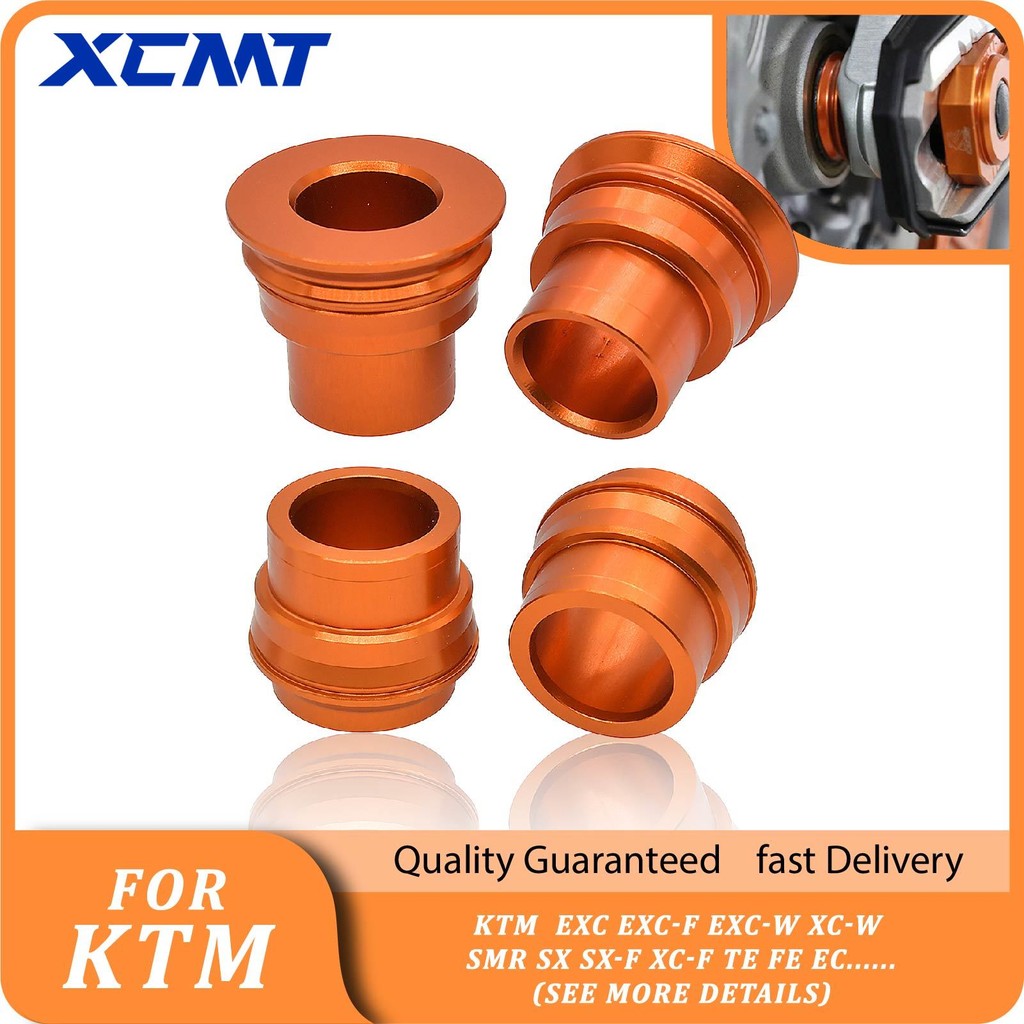 Espaçador Do Cubo Eixo Da Roda Traseira Dianteira Motocicleta Para KTM 2016-2023