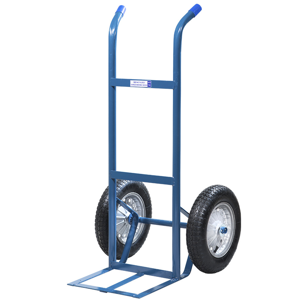 Carrinho de Carga Transporte 2 Rodas 150kg Metalosa - Home & Living