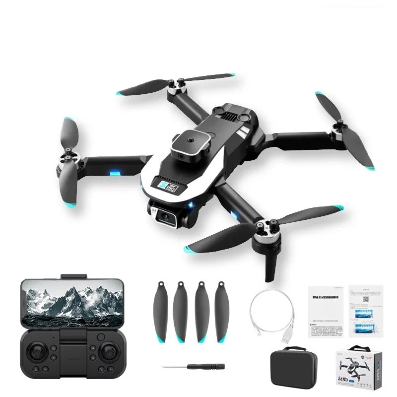 Drone Kbdfa S150 com 1 bateria, HD Dual Camera Fotografia aérea sem escova
