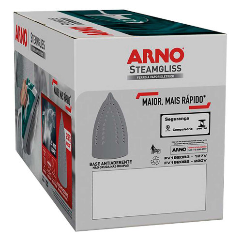 Ferro de Passar Vapor Arno FV1930B2 em Oferta na Shopee