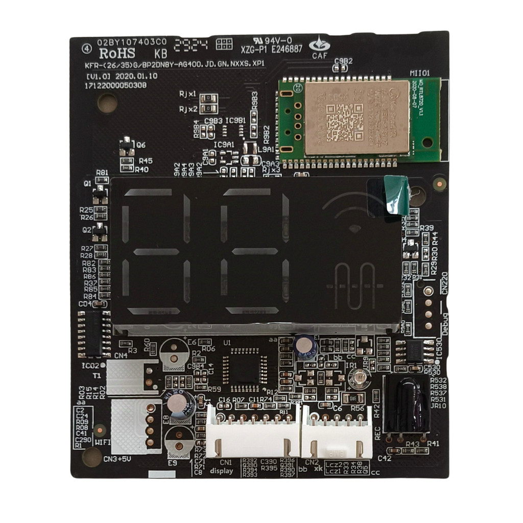 PLACA DISPLAY EVAPORADORA SPLIT MIDEA 9 A 24K 17122000A42871