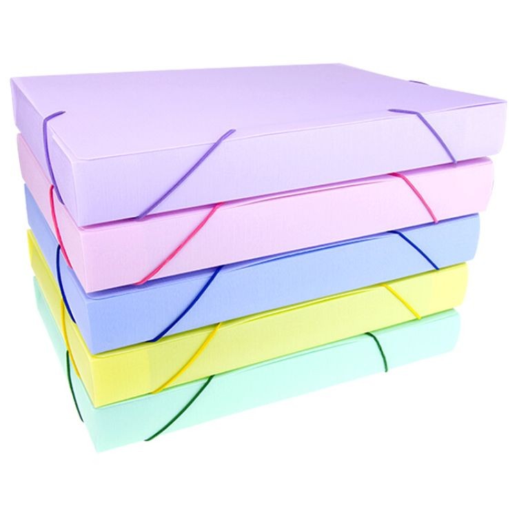 Pasta C/ Aba Elástico Ofício Lombo 4cm Linho Serena 0249.S DELLO