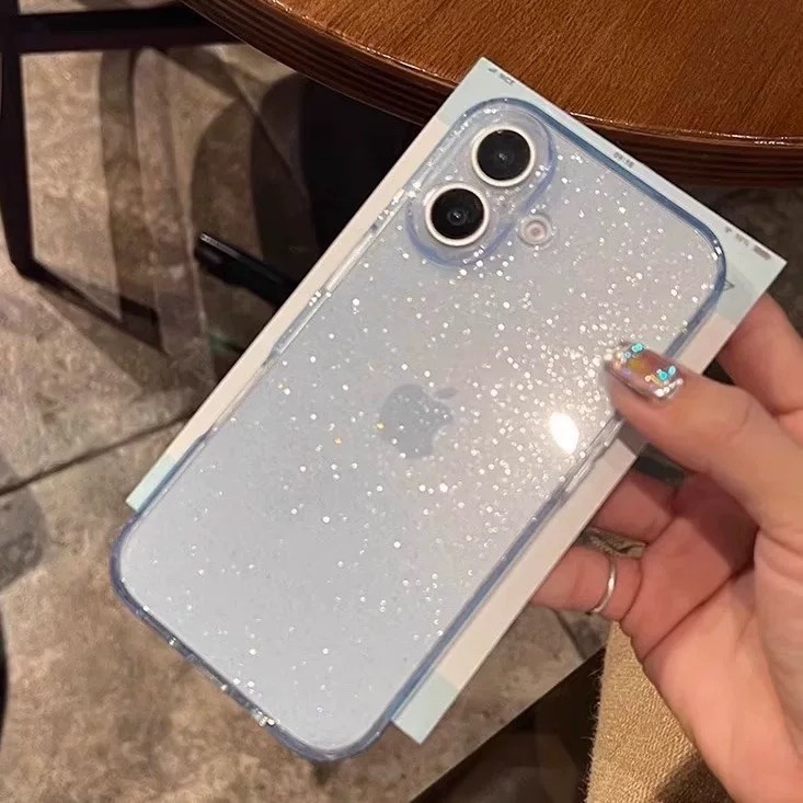 CAPA BEM BRILHO LINDA PARA IPHONE 16/ 16 PRO/16 PRO MAX em Oferta na Shopee