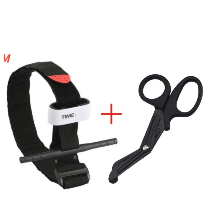 Torniquete equipamento de resgate ao ar livre primeiros socorros arteriais torniquete giratório de combate