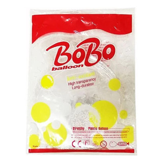 50 Balões Bubble Transparentes 24'' Decoração Festas Premium
