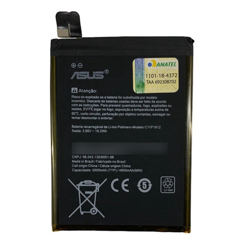 Flex Carga Bateria Asus Zenfone 3 Zoom Ze553kl C11p1612 Org
