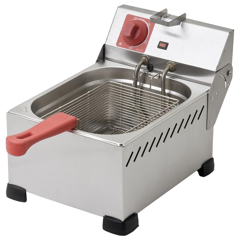 Fritadeira Elétrica Industrial 6 Litros 1 Cuba Marchesoni Sem Tampa 3000W 220V - FT.1.602.ST em Oferta na Shopee