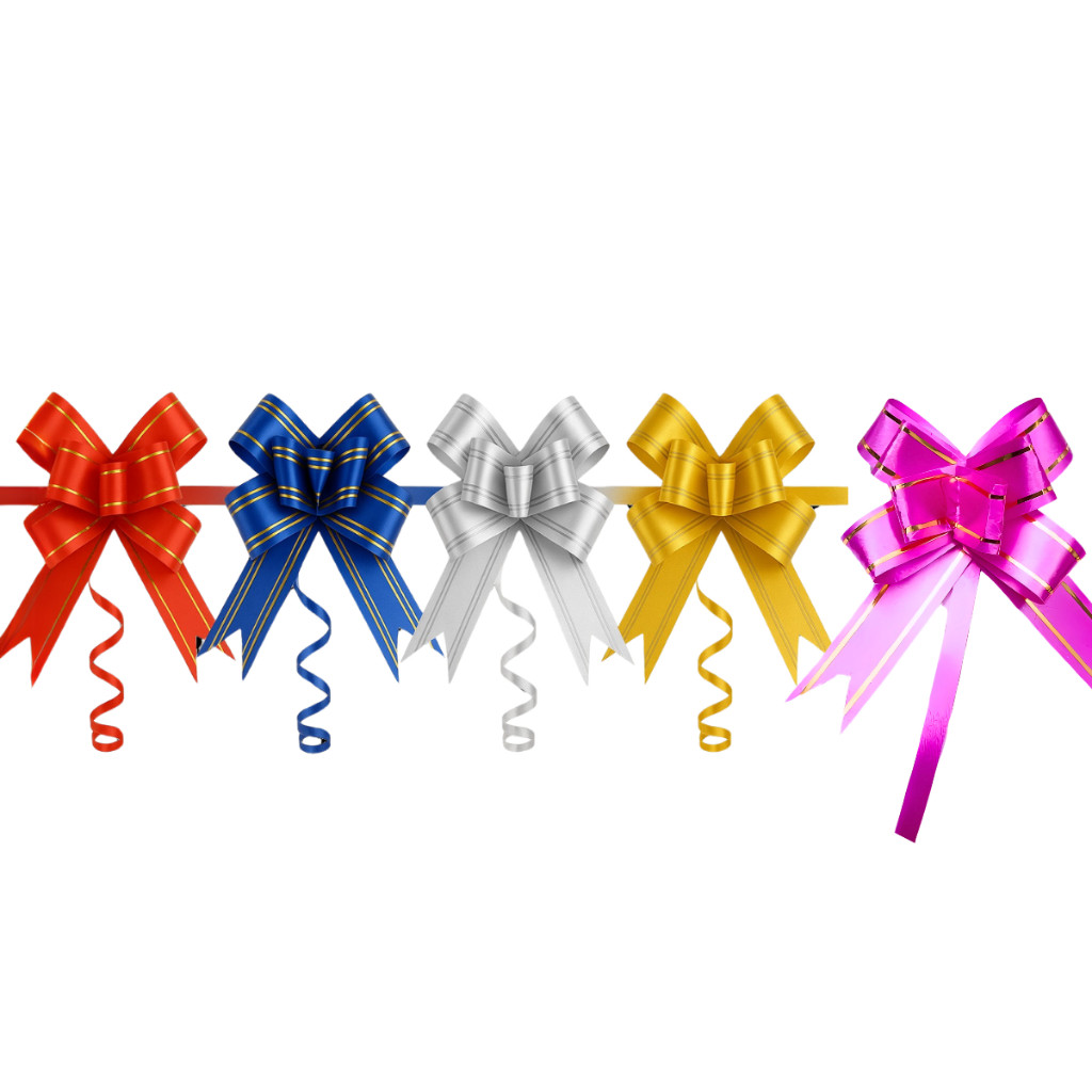 Laços Para Presente Laços Mágico Fácil Diversas Cores em Oferta na Shopee