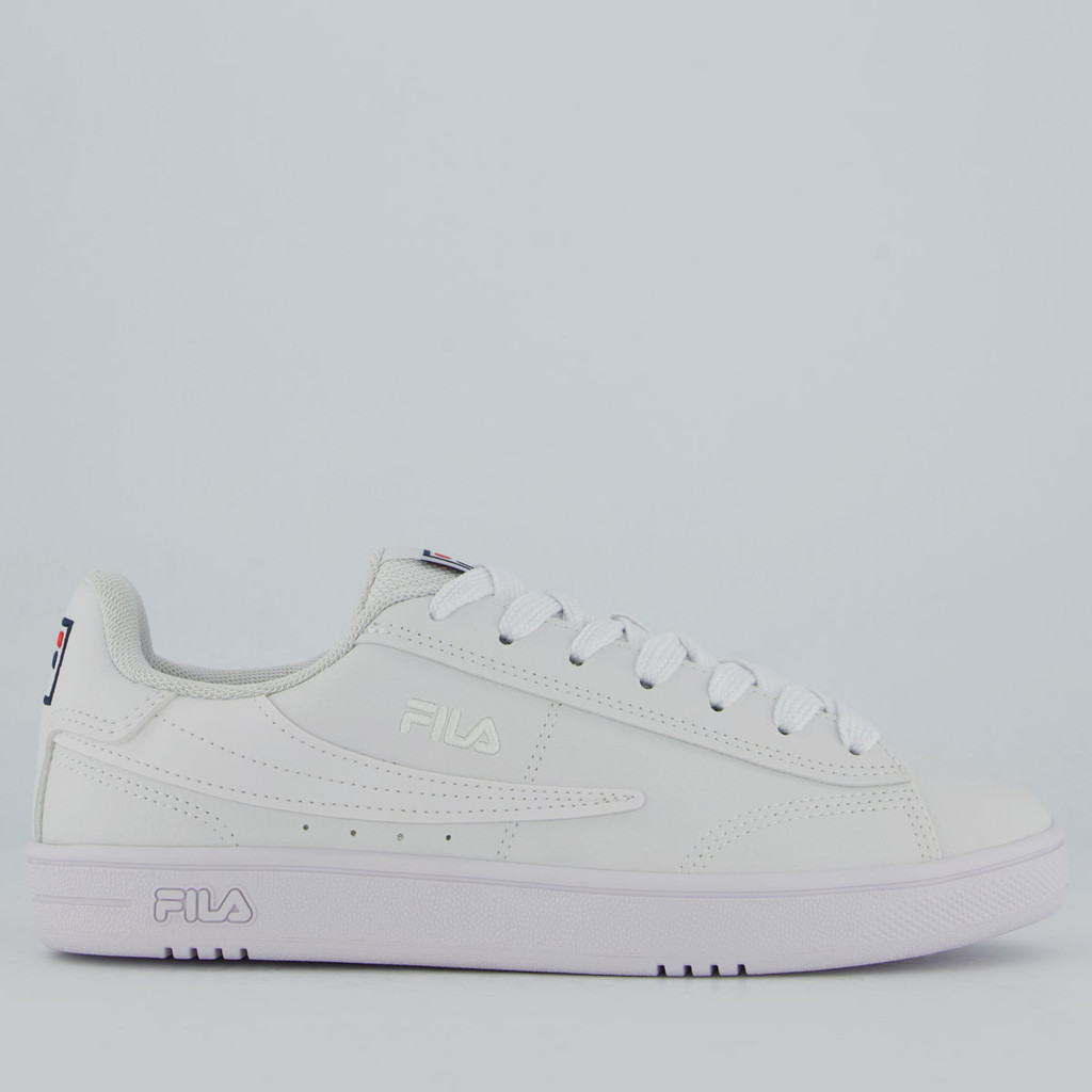 Tênis Fila Court 90 Sport Feminino Branco e Marinho