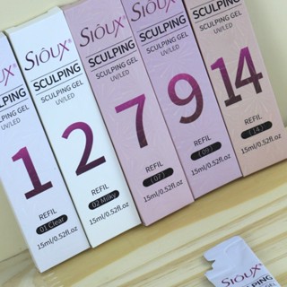 ATACADO-Sache Refil Gel Uv/Led Sioux Sculping - 15ml em Oferta na Shopee