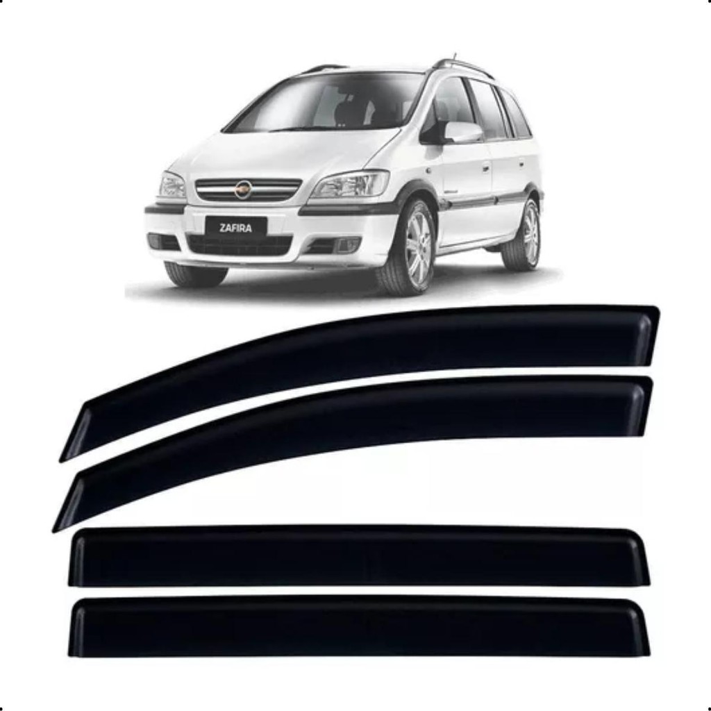 Calha de Chuva TG Poli GM Zafira 01/12 4 Portas