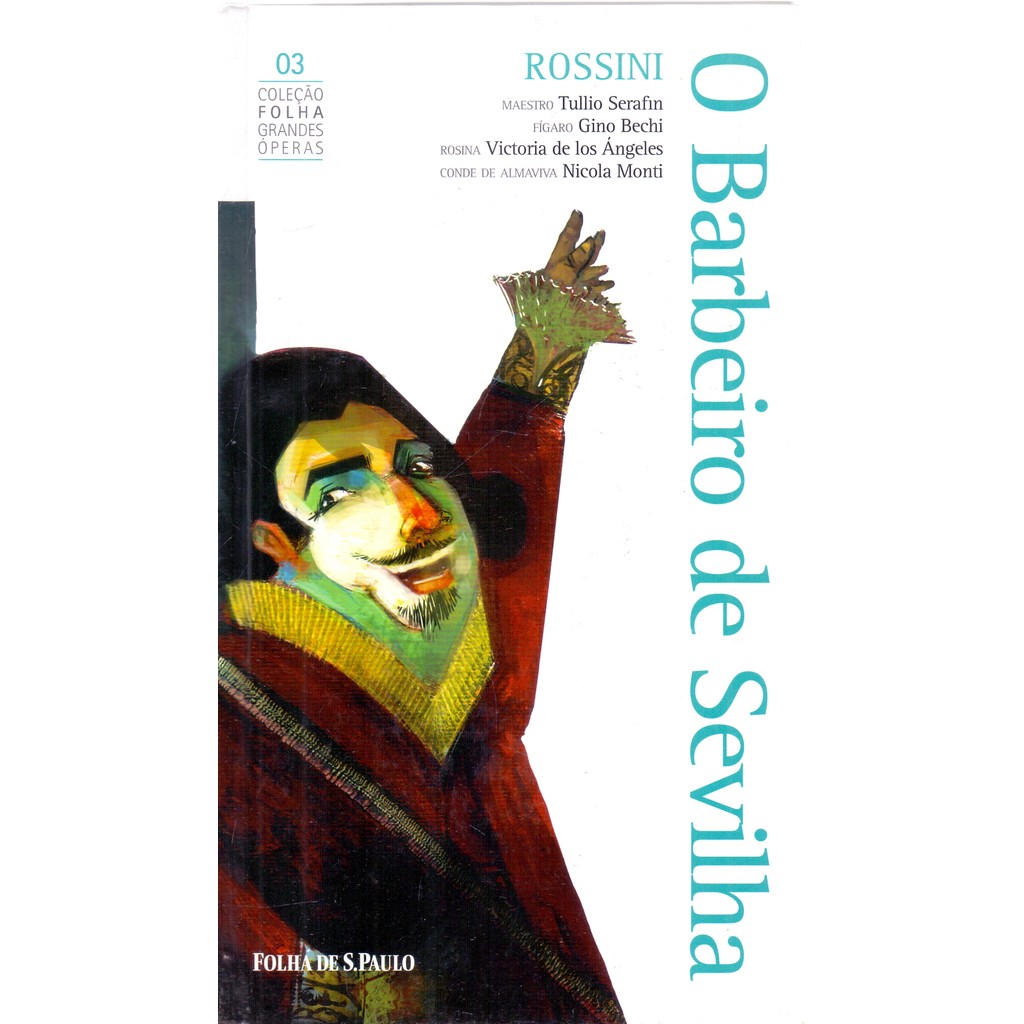 CD ROSSINI O BARBEIRO DE SEVILHA FOLHA GRANDES ÓPERAS 3 [46]