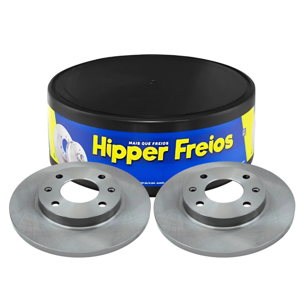 Par Disco Freio Dianteiro Peugeot 206 1.4 1998 Em Diante em Oferta na Shopee