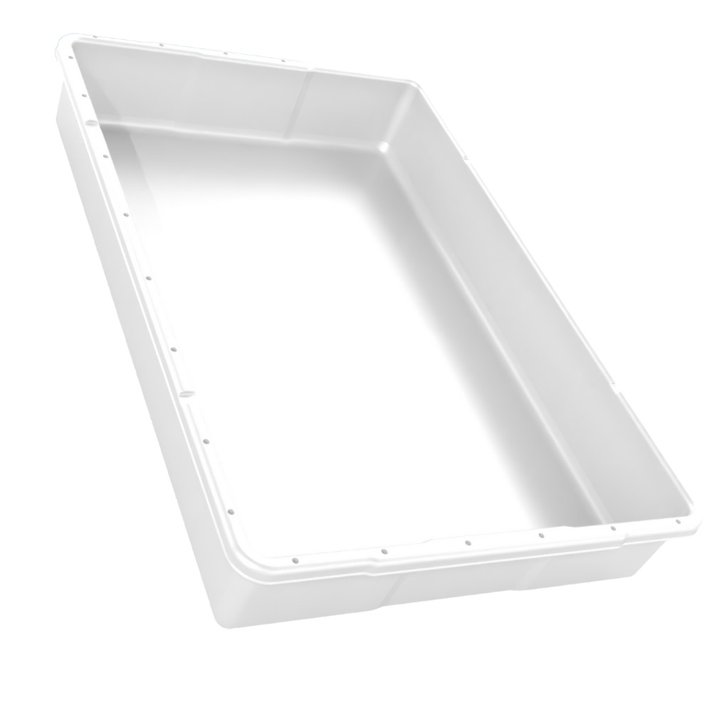 3 Bandejas Plástica 18 Litros Congelamento Massa Paes Empilhavel para camera fria em Oferta na Shopee