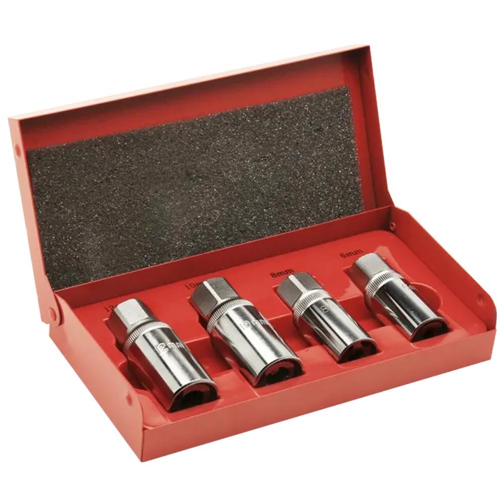 Saca Prisioneiro 12, 10, 8 e 6mm 4 Peças 6199 WAFT em Oferta na Shopee