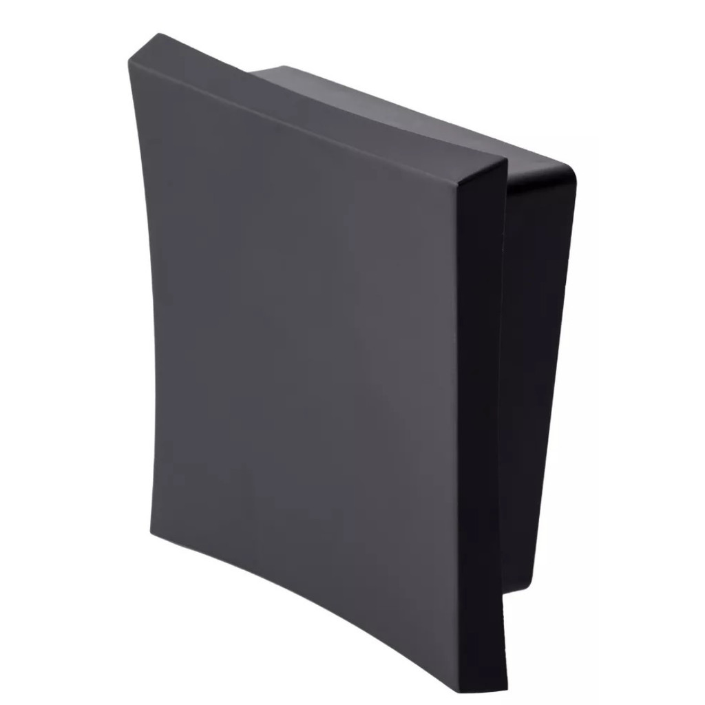 Acabamento De Descarga Para Válvula Hydra Deca E Docol Preto