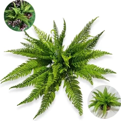 Buquê De Samambaia Folhagem Artificial Para Decoração De Casa