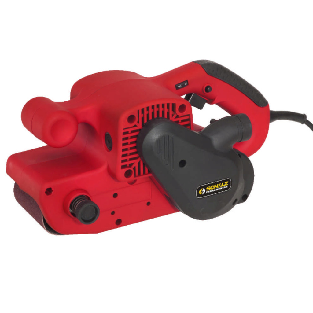 Lixadeira De Cinta Profissional De Banda 900W 127V Para Acabamento Rápido e Preciso - Schulz