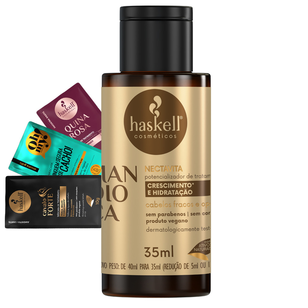 Haskell Mandioca Nectavita 35ML em Oferta na Shopee