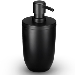 Dispenser Porta Sabonete Líquido Detergente Pia Banheiro Lavabo Cozinha Black Preto Arthi em Oferta na Shopee