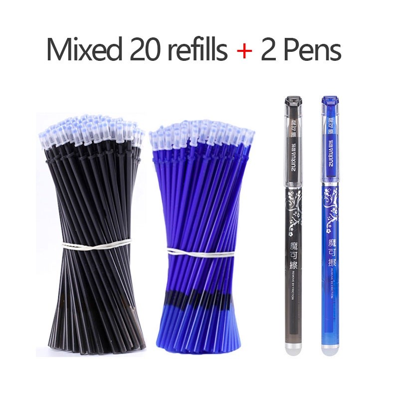 Conjunto de canetas apagáveis ​​com quatro cores opcionais de papel de carta para canetas de grande venda de 0,5 mm em Oferta na Shopee