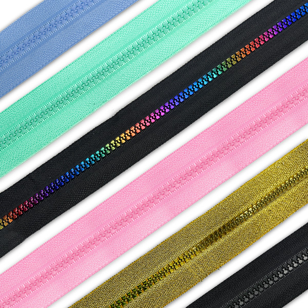 Zíper N° 5 Tratorado Pacote com 5 Metros Costura Artesanato Patchwork DIY Roupas Bolsa Confecção em Oferta na Shopee