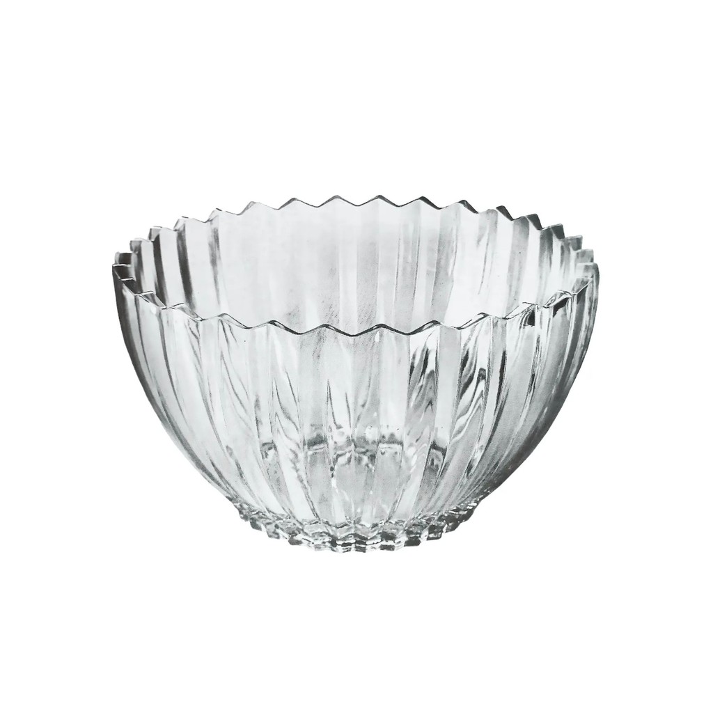 Bowl Saladeira 3L Tigela De Vidro Redondo Design Elegante Mesa Posta Decoração Versátil