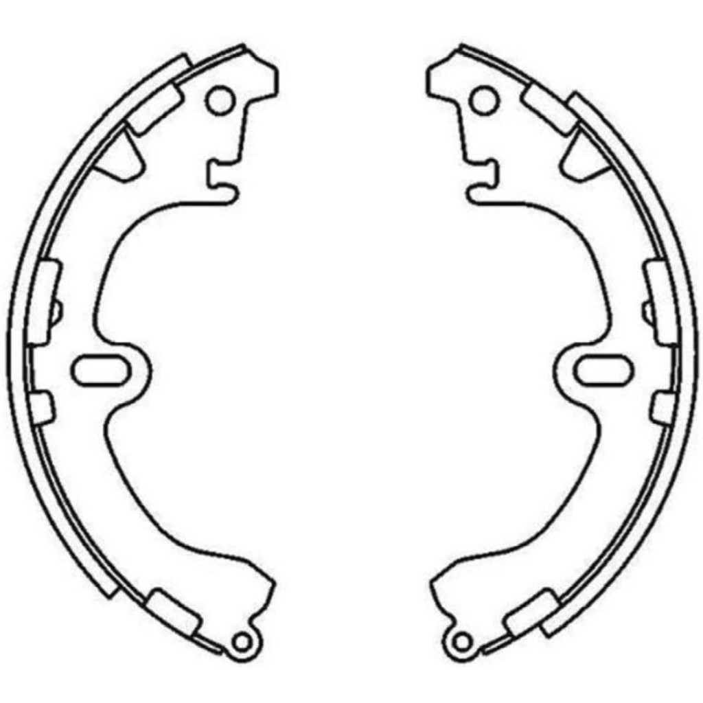 Sapata de Freio Toyota Corolla 1992 a 2002 SYL 208803 em Oferta na Shopee