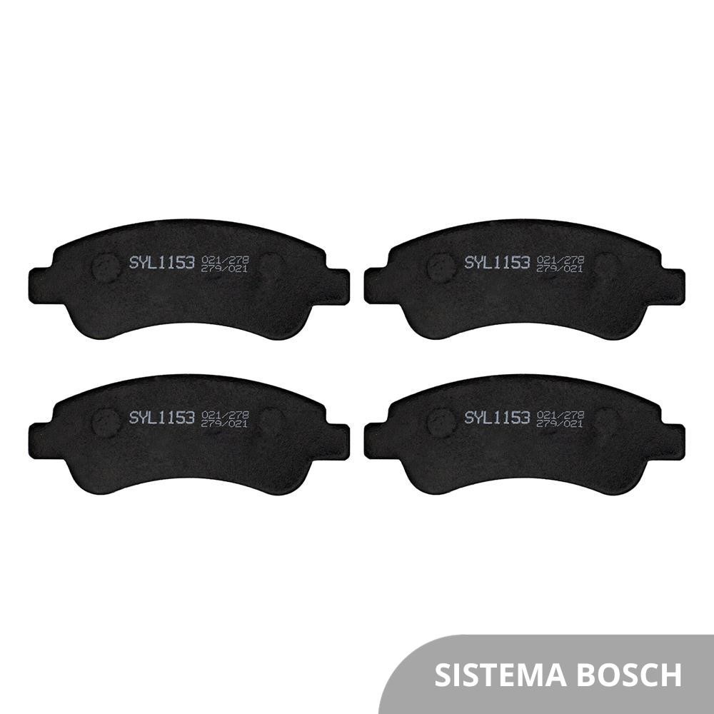 Pastilha Freio Dianteiro C4 2008 a 2015 Syl 1153 - Automobiles