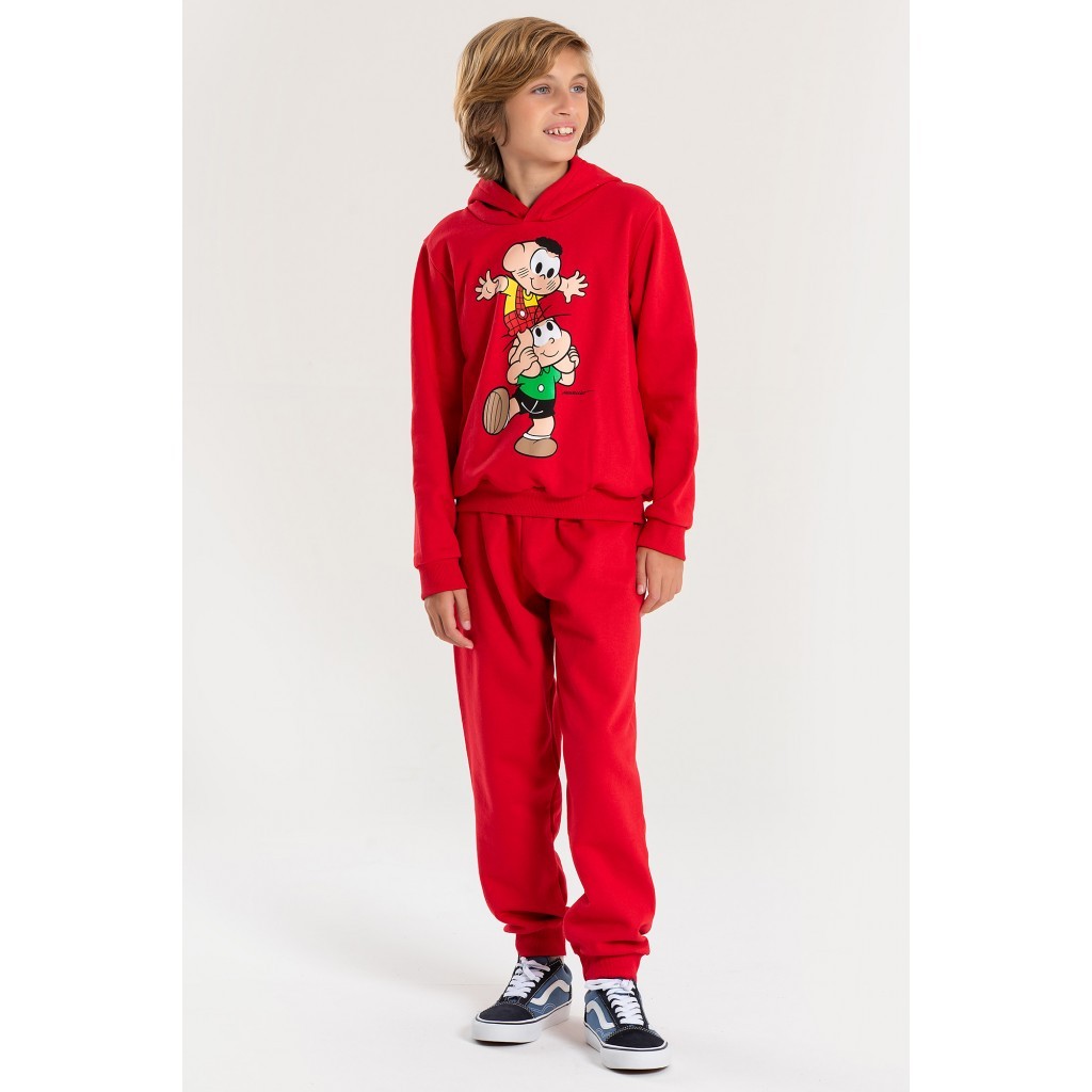Conjunto Masculino Infantil Brincadeira De Criança - Turma da Mônica - Baby & Kids Fashion