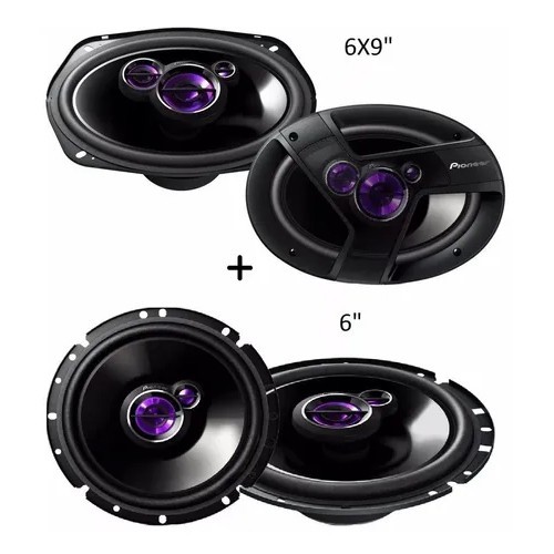 Detalhes do Kit Auto Falante Pioneer TS-1760BR 6