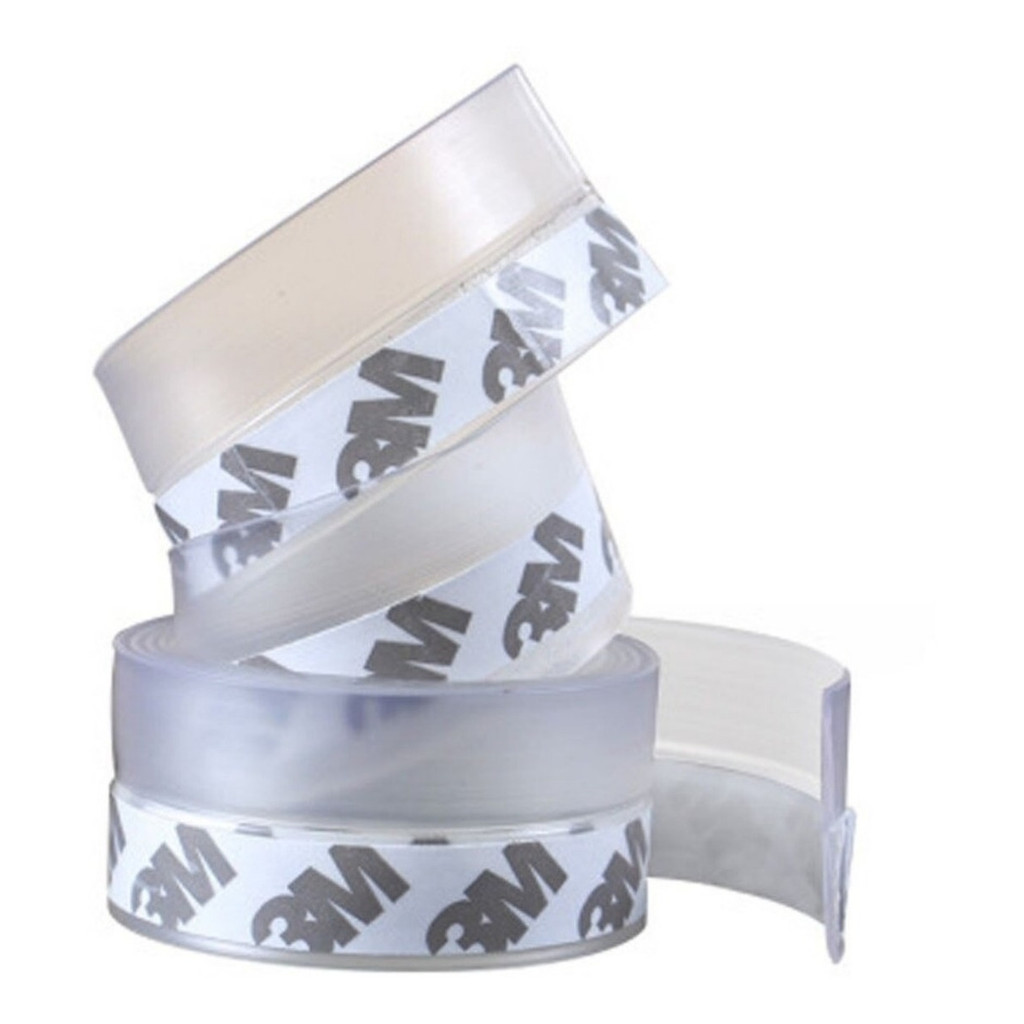 Fita Veda Fresta Porta Transparente 1m x 45mm Pivotante em Oferta na Shopee