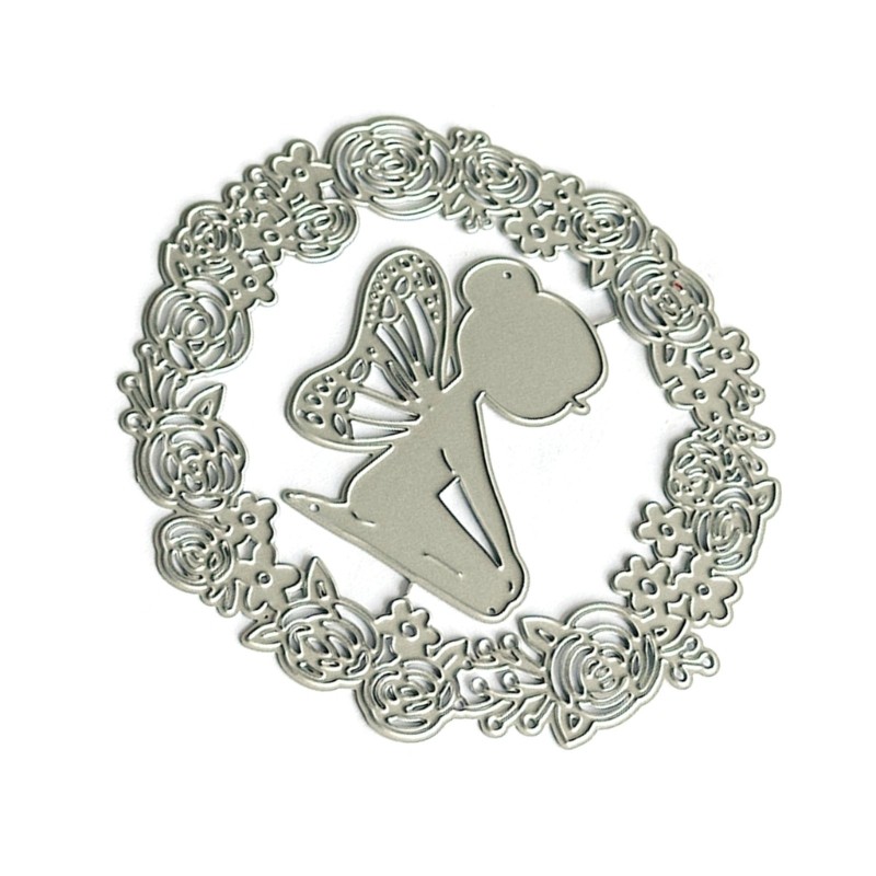 blg Asa Menina Estênceis Cortados Metal Gravação Morrer Corte Aço Carbono Scrapbooking Para Diário Cartão Maki