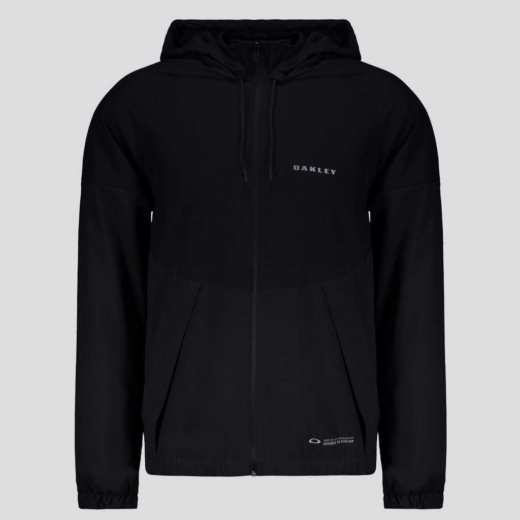 Jaqueta Oakley Sports Windbreaker Preta